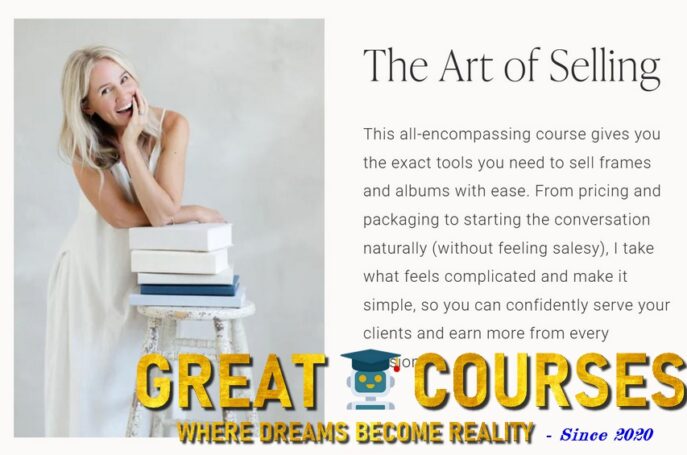The Art Of Selling For Portrait Photographers By Laura Esmond - Free Download Course