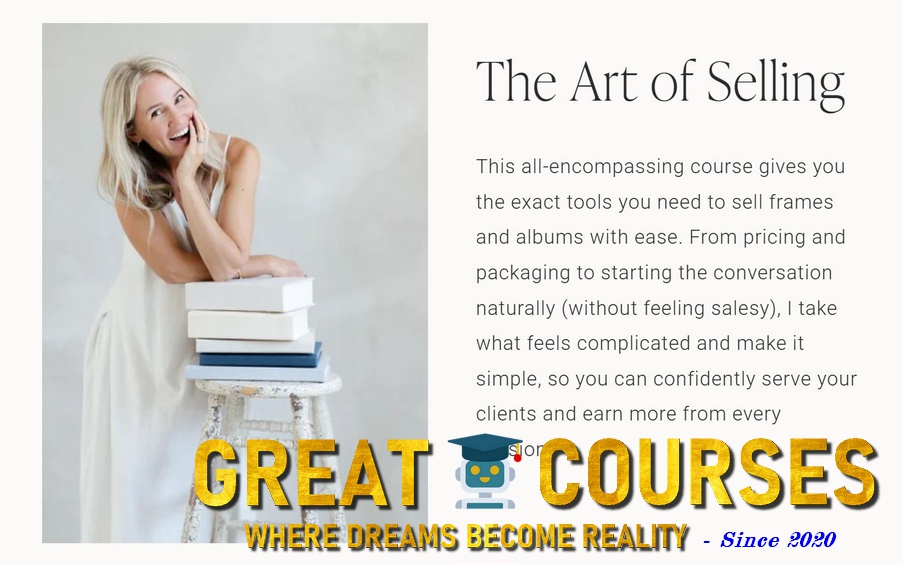 The Art Of Selling For Portrait Photographers By Laura Esmond - Free Download Course