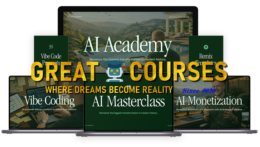 AI Academy Bundle By Gusten Sun - Free Download Course AI Academy Bundle By Gusten Sun - Free Download Course