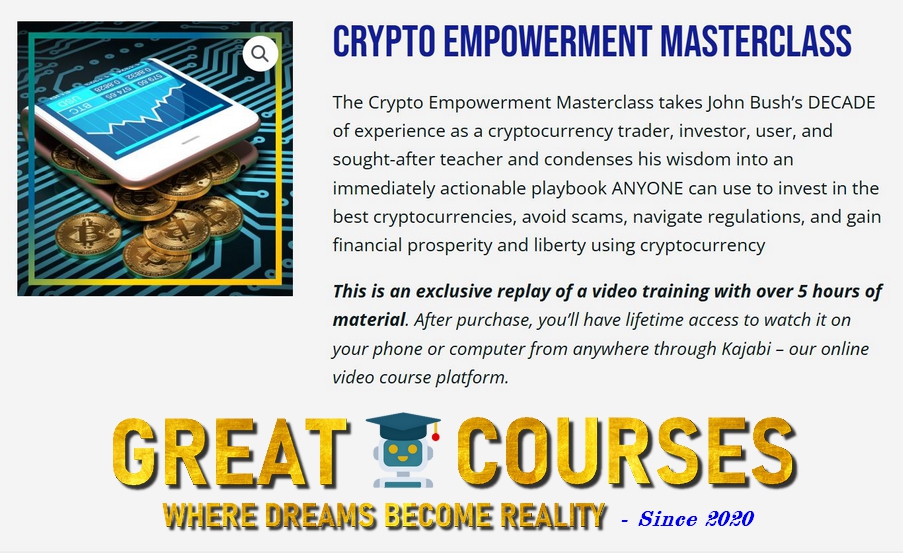Crypto Empowerment Masterclass By John Bush - Free Download Course - Live Free Academy Crypto Empowerment Masterclass By John Bush - Free Download Course - Live Free Academy