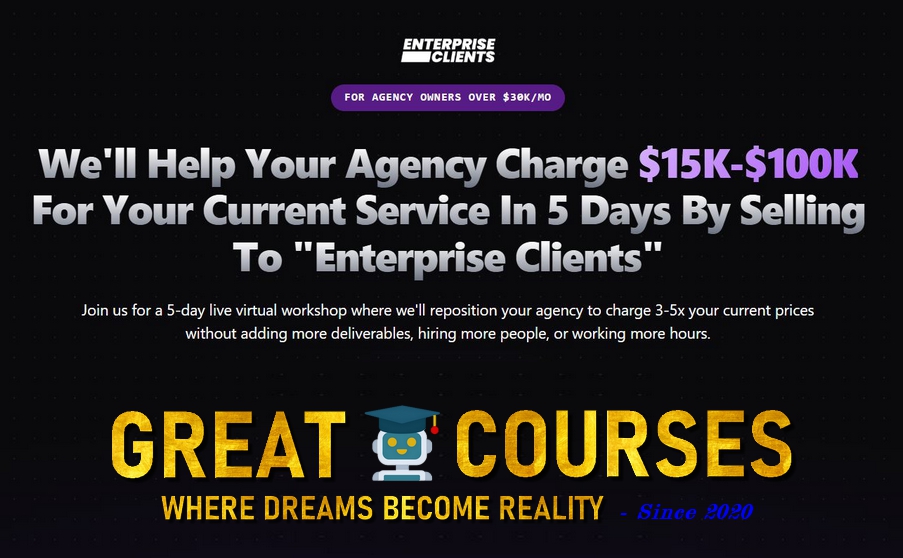 The Enterprise Clients System By Alex Hartsuff - Free Download Course The Enterprise Clients System By Alex Hartsuff - Free Download Course