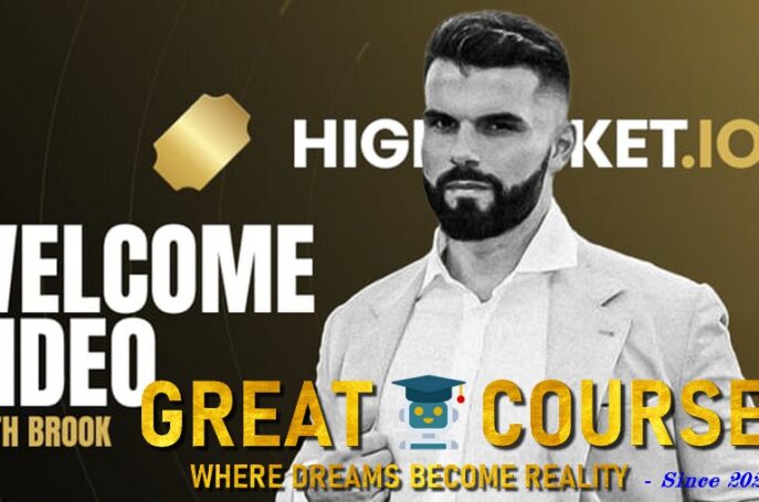 High Ticket E-Commerce By Brook Hiddink - Free Download Course