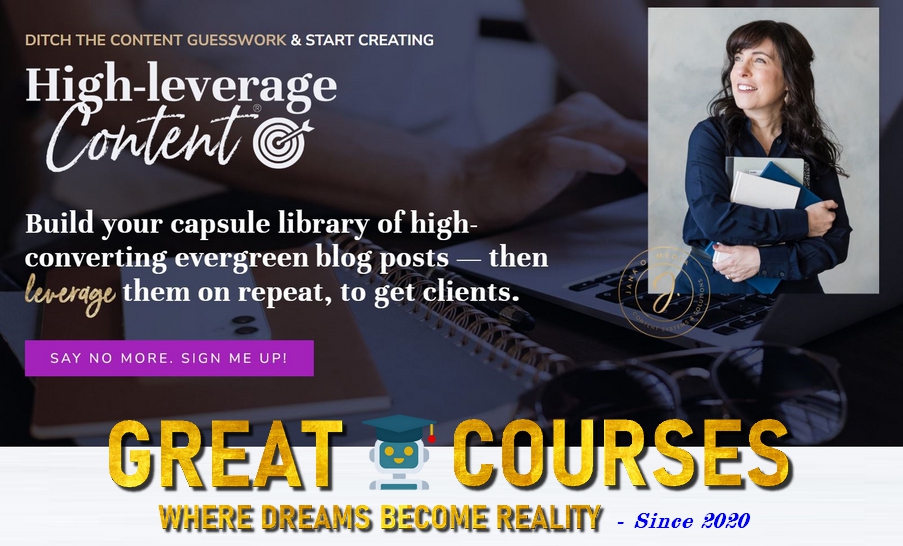 High-Leverage Content By Jana O - Free Download Course High-Leverage Content By Jana O - Free Download Course