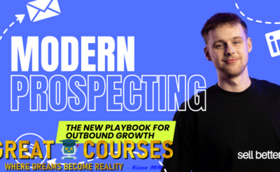 Modern Prospecting - The New Playbook For Outbound Growth By Jed Mahrle - Free Download Course - Sell Better