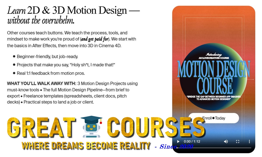 Motion Design Course By Ilovecreatives - Free Download - Puno Puno & Dakota Hopkins Motion Design Course By Ilovecreatives - Free Download - Puno Puno & Dakota Hopkins