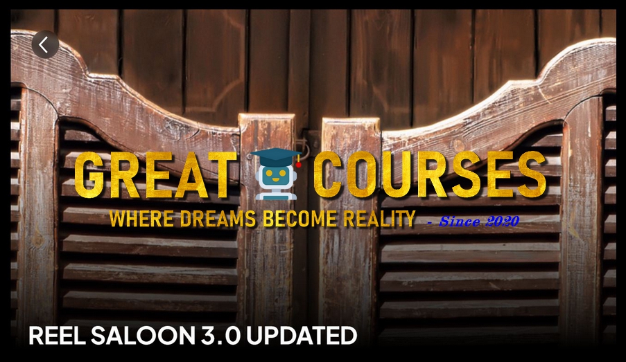 Reel Saloon 3.0 Updated By Gina - Cowbow Leisure - Free Download Course Reel Saloon 3.0 Updated By Gina - Cowbow Leisure - Free Download Course