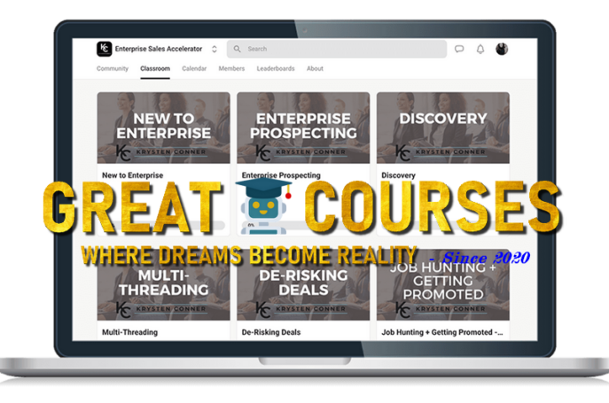 Enterprise Sales Accelerator By Krysten Conner - Free Download Course