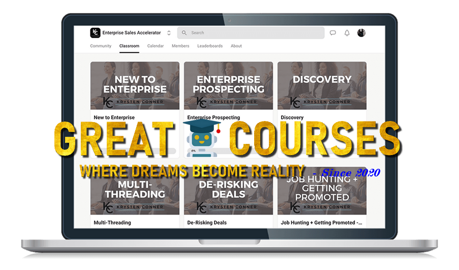 Enterprise Sales Accelerator By Krysten Conner - Free Download Course Enterprise Sales Accelerator By Krysten Conner - Free Download Course