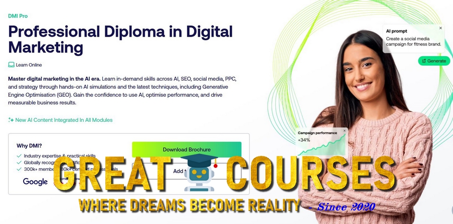 Professional Diploma In Digital Marketing By DMI Pro - Digital Marketing Institute - Free Download Lyceum Course Professional Diploma In Digital Marketing By DMI Pro - Digital Marketing Institute - Free Download Lyceum Course