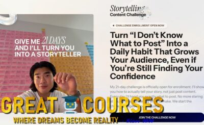 Storytelling Content Challenge By Jun Yuh & Shan Hanif - Free Download Course - Creator College