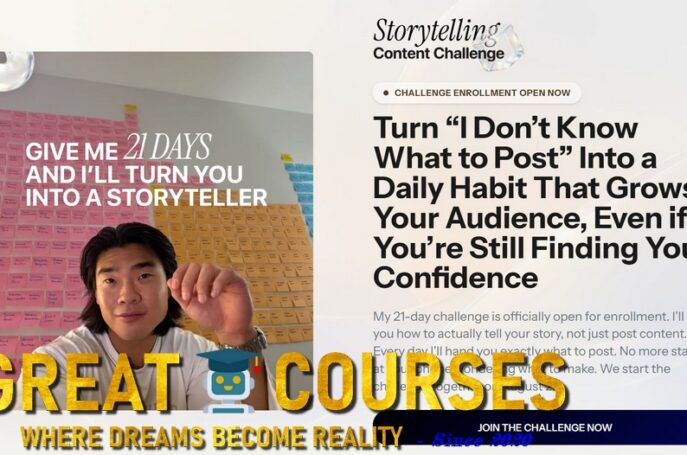 Storytelling Content Challenge By Jun Yuh & Shan Hanif - Free Download Course - Creator College